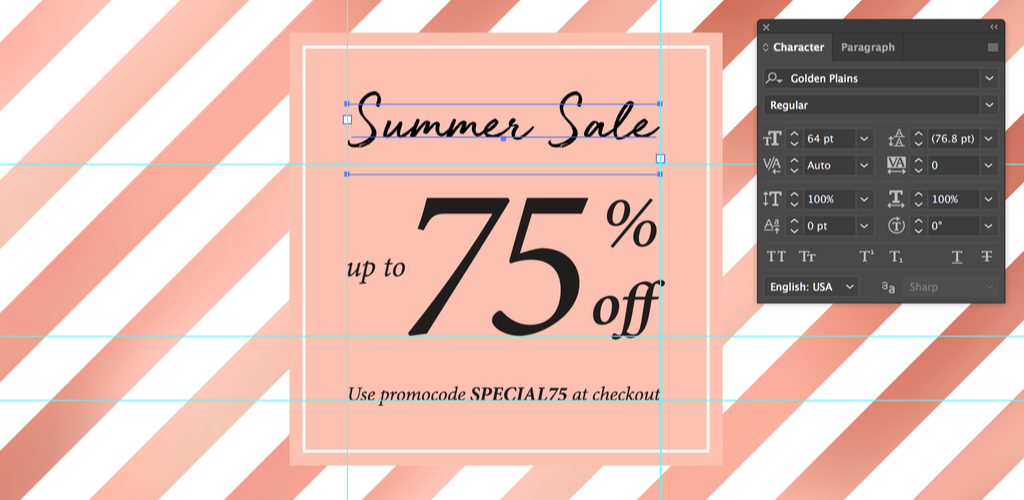 How to Use the Type Tool in Illustrator to Alter Sample Text — Selection Tool How to Use the Type Tool in Illustrator to Alter Sample Text — Selection Tool