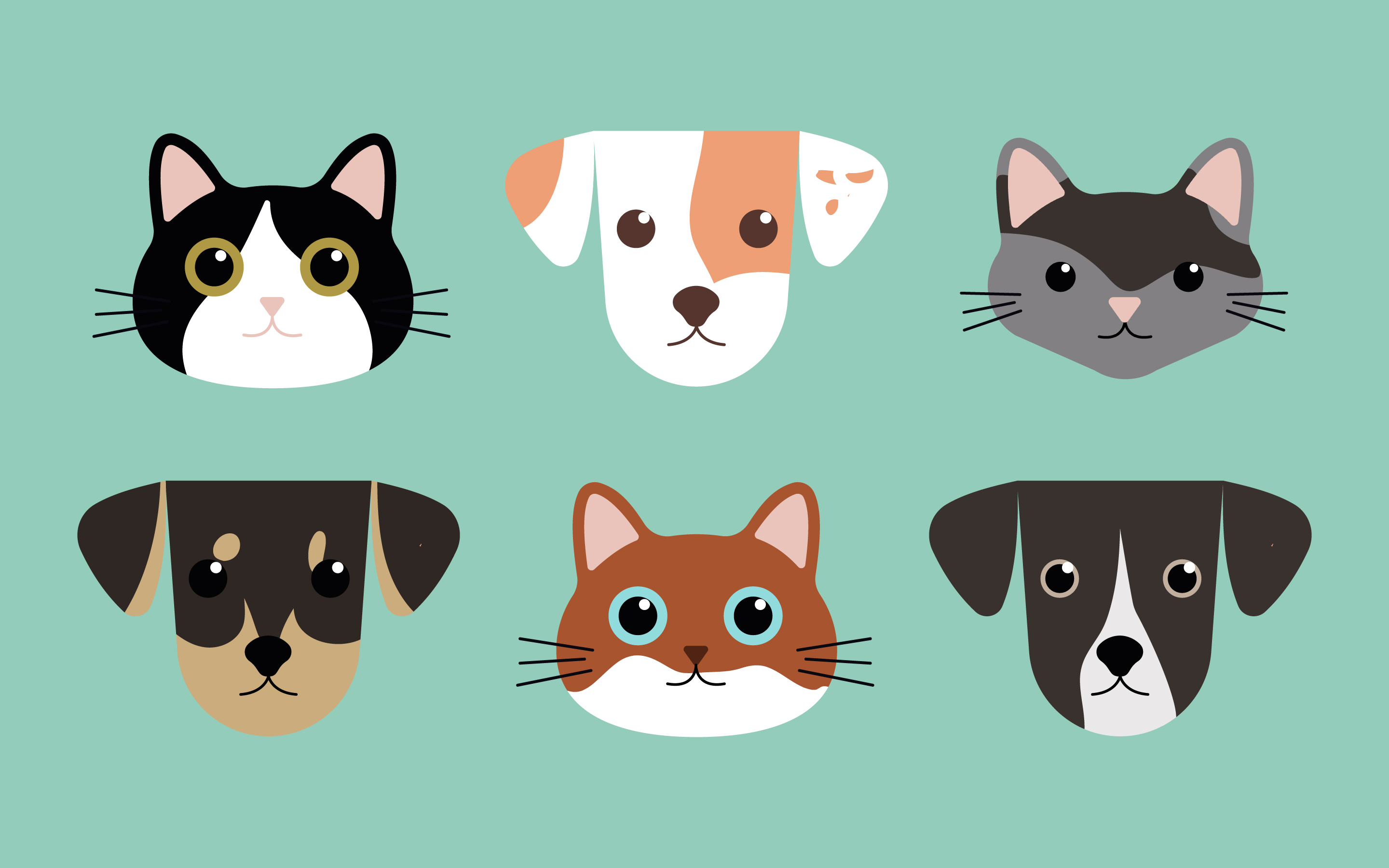 Create a Flat Vector Illustration of Your Pets in Illustrator