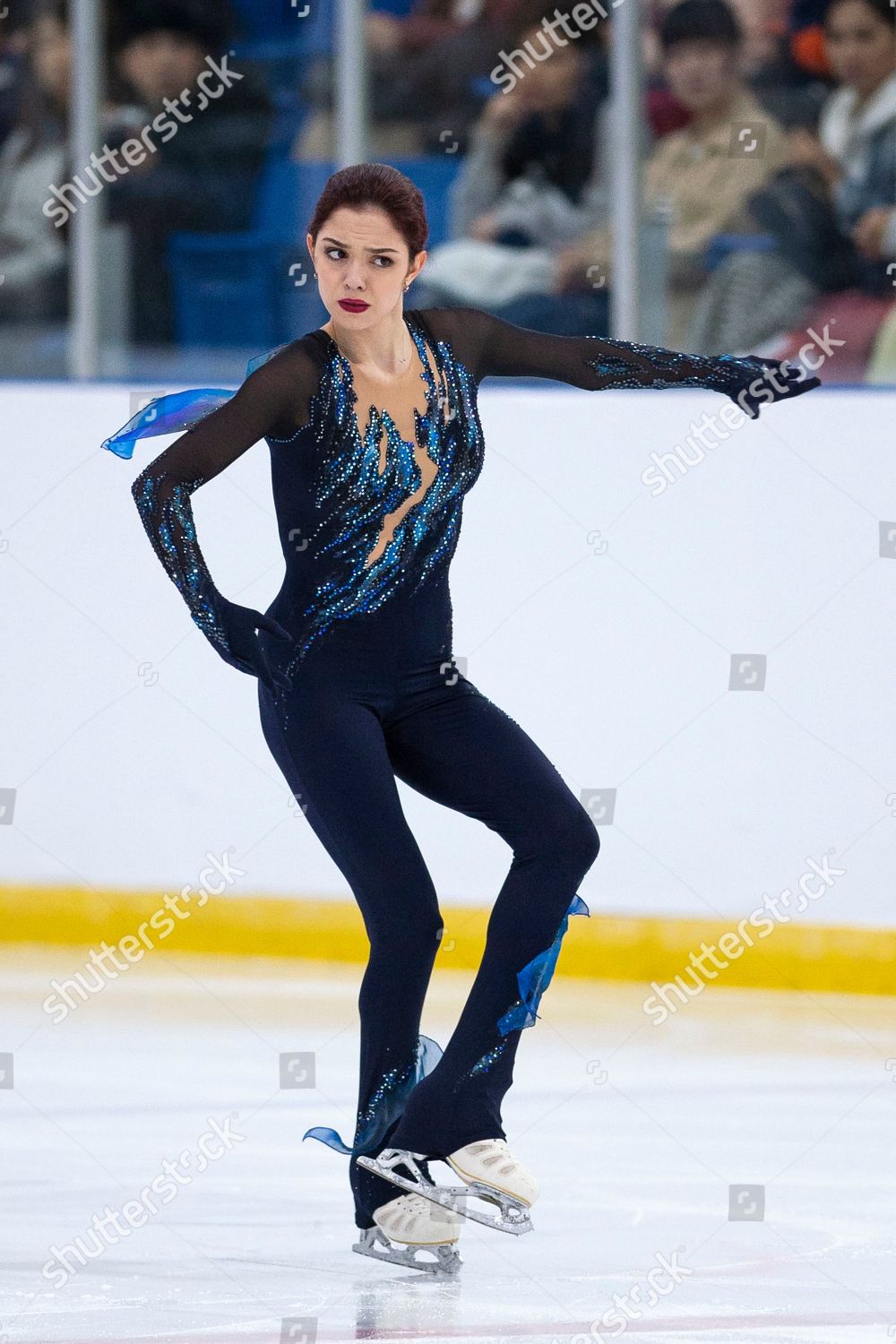 Evgenia Medvedeva Russia Action During Ladies Editorial