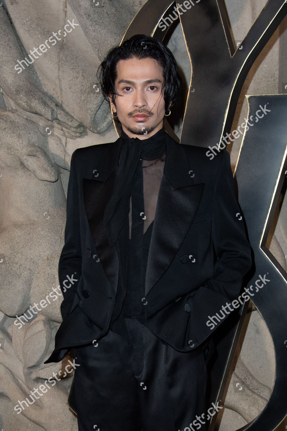 Daiki Tsuneta Attending Saint Laurent Womenswear」のエディトリアル