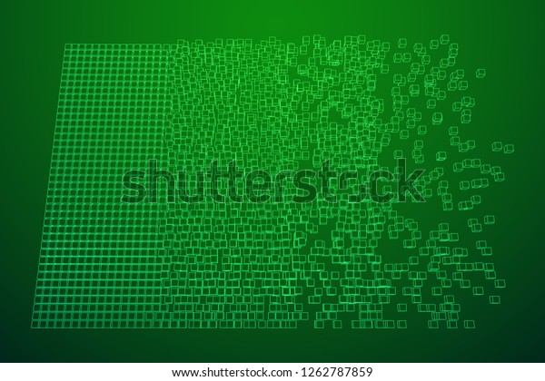 Big Data Visualization Machine Learning Algorithms Stock Illustration ...