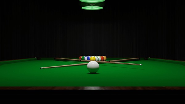 Calming PoolRoom free 3D model