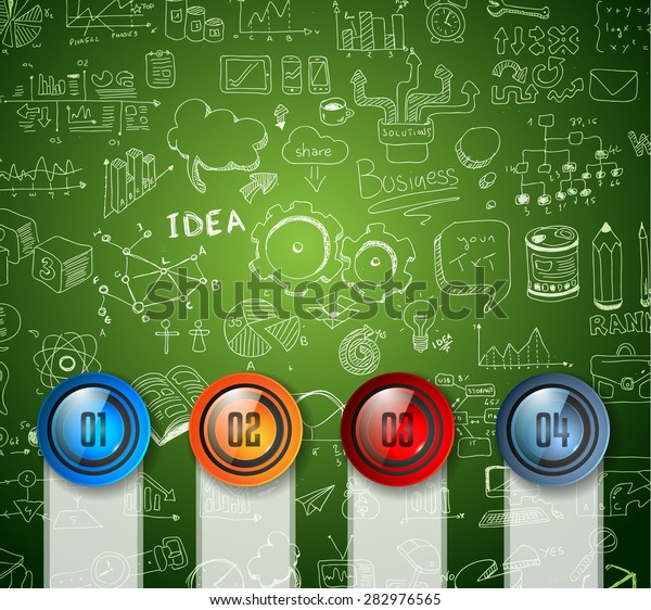 Infographic Template Modern Data Visualization Ranking Stock ...