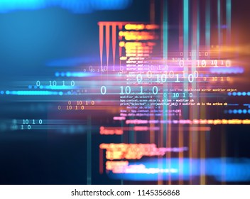 Programming Code Abstract Technology Background Software Stock ...