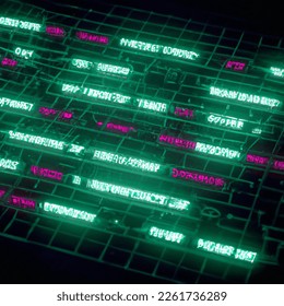 3d Image Programacion Matrix AI-generated image 2261736289 | Shutterstock