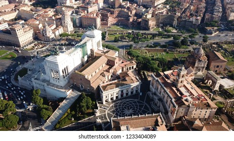 Aerial Drone Photo Famous Capitoline Hill Stock Photo 1233404086 |  Shutterstock