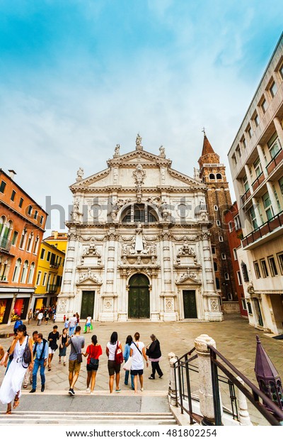 Campo San Moise Facade Chiesa Di Stock Photo 481802254 | Shutterstock
