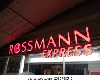 Rossmann Cosmetics And Beauty Shop. Logo Lettering Stock Photo, Picture and  Royalty Free Image. Image 171121799.