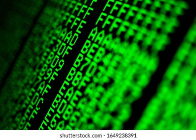 Computer Code On Screen Programming Language Stock Photo 1649238391 ...