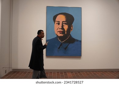 毛沢東国家主席　写真（L判サイズ） 中国毛沢東主席のプロパガンダポスター「祖国」の復刻版 - Etsy 日本
