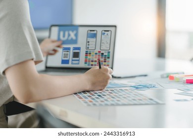 3 Mobile Application Development Ui Ux Front End Designer Reviewing ...