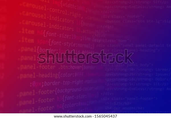 Css Html Code Combine Background Image Stock Photo 1565045437 ...