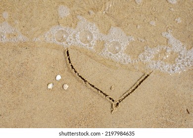 Society6 ケース Summer Love beach sand Heart il_1080xN.583331475_ojy9.jpg