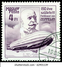 1978 Zeppelin,LZ 127 over SIBIU/Hermannstadt in 1929,Romania,FDC maxi card