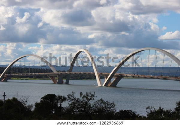 Modern Arch Bridge Panoramic View Stock Photo 1282936669 | Shutterstock