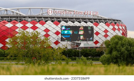 Zelimkhan Bakaev of FC Spartak Moscow in Action Editorial Image