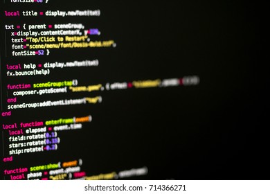 Programming Code Stock Photo 714366271 | Shutterstock