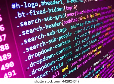 40,122 Html Code Screen Images, Stock Photos & Vectors | Shutterstock