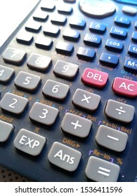 Scientific Calculator Button View Home Stock Photo 1536411596 ...