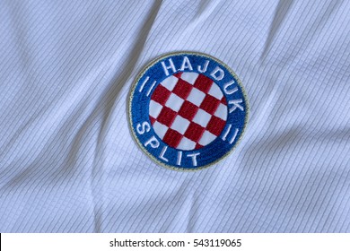 Hajduk Split Established Football T-Shirt (White)