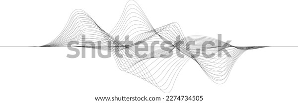 Abstract Flow Lines Background Fluid Wavy Stock Vector (Royalty Free ...