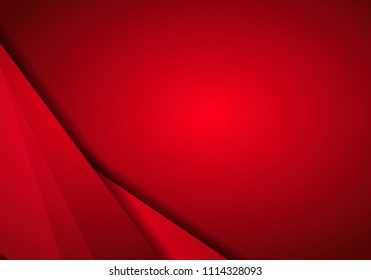 Abstract Metallic Red Frame Layout Modern Stock Vector (Royalty Free