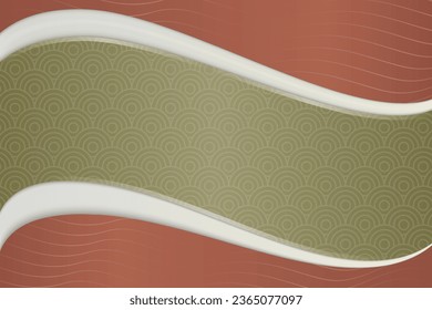 Abstract Simple Background Design Horizontal Layout Stock Vector ...