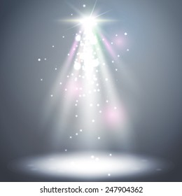 Abstract Spotlight Background Stock Vector (Royalty Free) 247904362 ...
