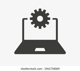 Automation Vector Icon Isolated On White Stock Vector (Royalty Free ...