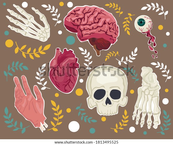 Body Part Stickers Icons Scary Pictures body-part-stickers-icons-scary-pictures