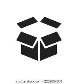 Box Icon Vector Box Flat Style Stock Vector (Royalty Free) 2232054033 ...