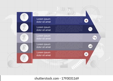 Business Data Visualization Strategic Plan 5 Stock Vector (Royalty Free ...