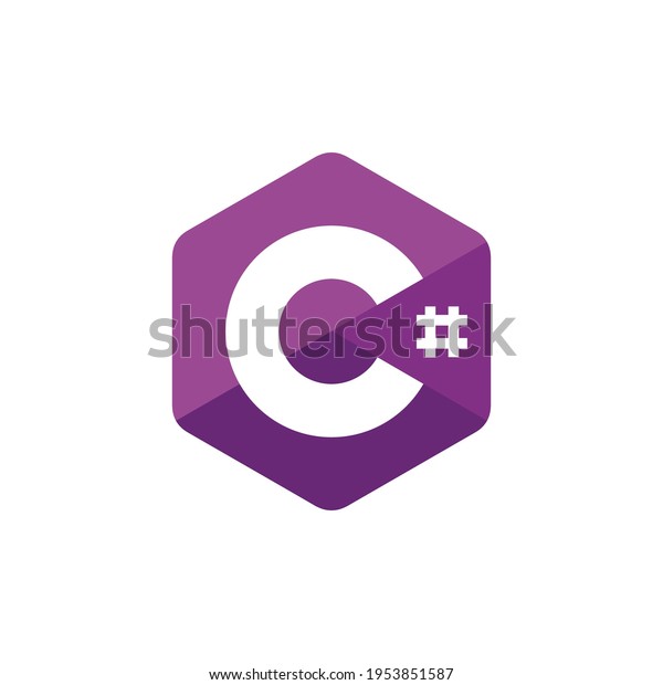 C Sharp Programming Language Sign Stock Vector (Royalty Free ...
