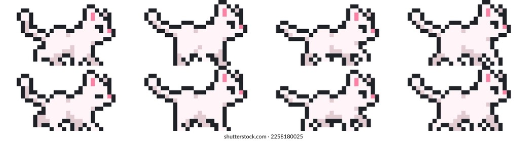 Sprites do jogo do gato