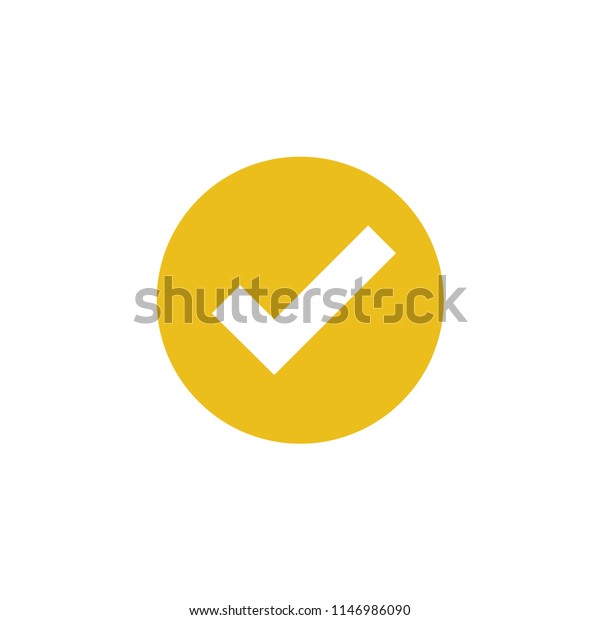 Choice Button Icon Checklist Checkpoint Symbol Stock Vector (Royalty ...