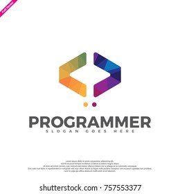 Letter C Circle Square Concept Logo: vector de stock (libre de regalías ...