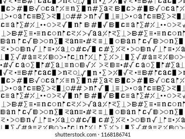 Computing Symbols Background Stock Vector (Royalty Free) 1168186741 ...