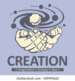 Creation Vector Illustration Stock Vector (Royalty Free) 439995625 ...