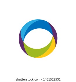 Creative Abstract Colorful Circle Logo Template Stock Vector (Royalty ...