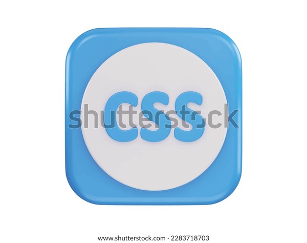Css Programing Icon 3d Rendering Vector Stock Vector (Royalty Free ...