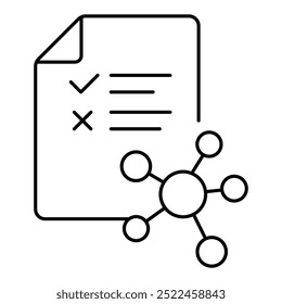 Data Structuring Icon Representing Ai Data Stock Vector (Royalty Free ...