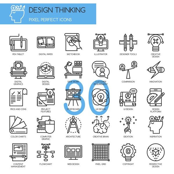 Design Thinking Architecture Icon Royalty-Free Images, Stock Photos ...