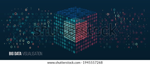 Filtering Machine Algorithms Cube Big Data Stock Vector (Royalty Free ...