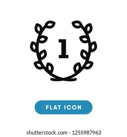 First Vector Icon Stock Vector (Royalty Free) 1276865479 | Shutterstock