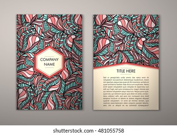 Abstract Greeting Card Design Luxury Vector Stock Vector (Royalty Free ...