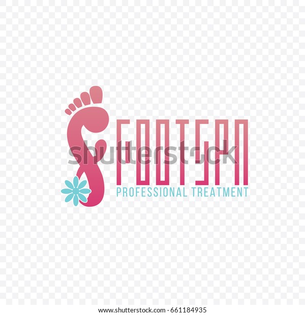 Foot Spa Logo Vector Stock Vector (Royalty Free) 661184935 Shutterstock