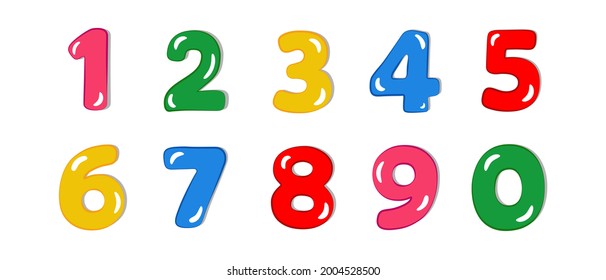 graciosos-n-meros-de-dibujos-animados-para-vector-de-stock-libre-de-regal-as-2004528500-shutterstock