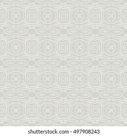 Grey Background Seamless Pattern Ideal Printing Stock Vector (Royalty ...