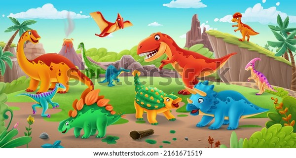 Dino Google Stock Vector