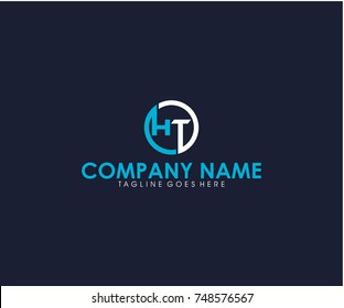 Ht Vector Logo Stock Vector (Royalty Free) 748576567 | Shutterstock